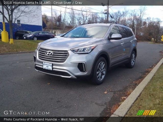 2018 Hyundai Santa Fe SE AWD in Circuit Silver