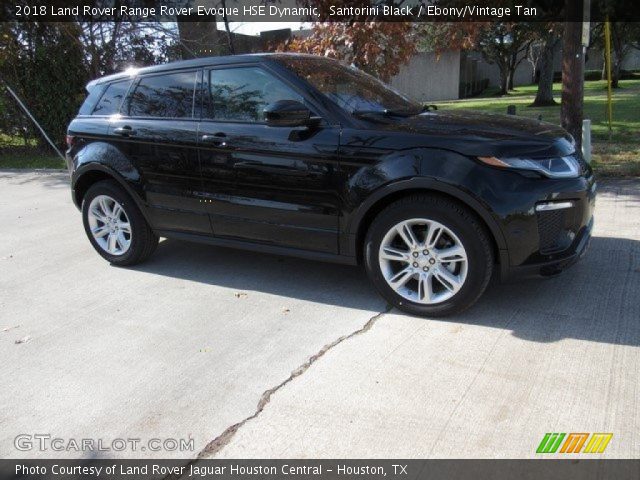 2018 Land Rover Range Rover Evoque HSE Dynamic in Santorini Black