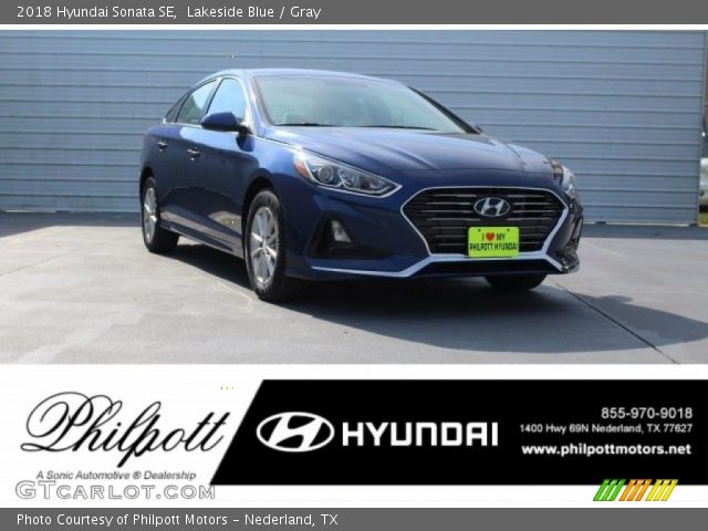 2018 Hyundai Sonata SE in Lakeside Blue