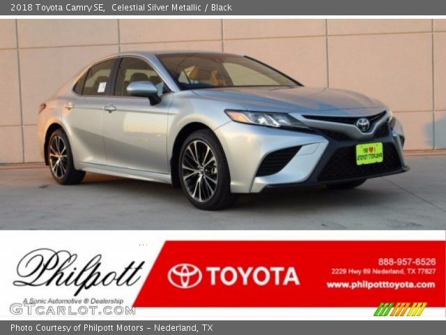 2018 Toyota Camry SE in Celestial Silver Metallic