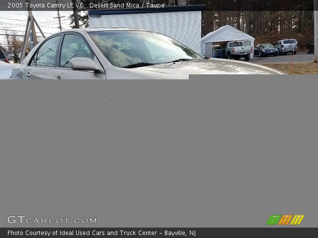 2005 Toyota Camry LE V6 in Desert Sand Mica