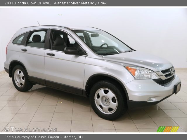 2011 Honda CR-V LX 4WD in Alabaster Silver Metallic