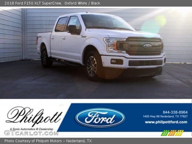 2018 Ford F150 XLT SuperCrew in Oxford White