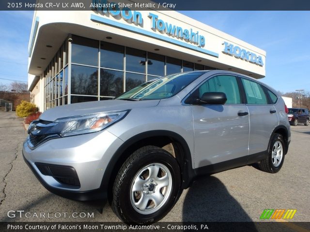 2015 Honda CR-V LX AWD in Alabaster Silver Metallic