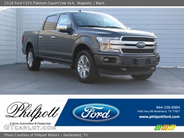 2018 Ford F150 Platinum SuperCrew 4x4 in Magnetic