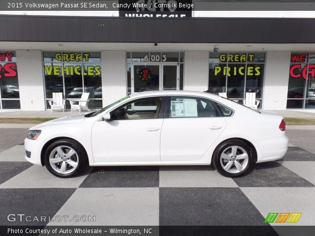 2015 Volkswagen Passat SE Sedan in Candy White