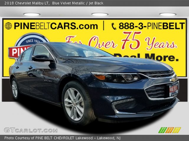 2018 Chevrolet Malibu LT in Blue Velvet Metallic