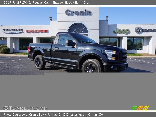 2017 Ford F150 XL Regular Cab in Shadow Black