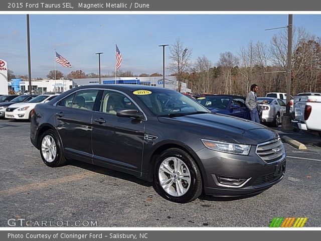 2015 Ford Taurus SEL in Magnetic Metallic