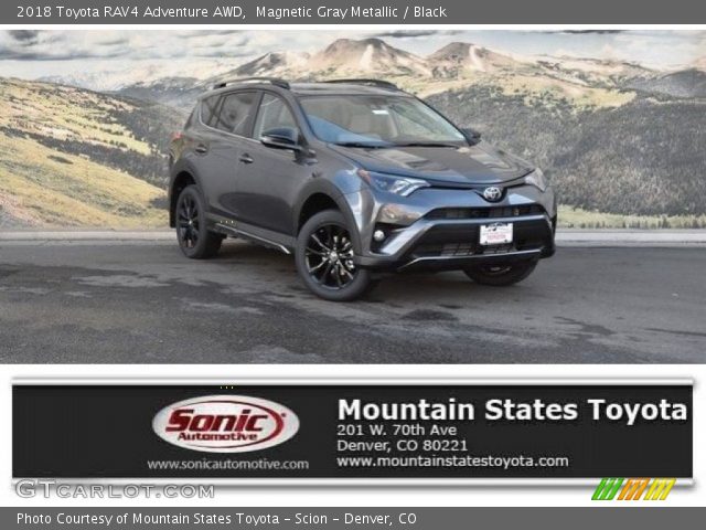 2018 Toyota RAV4 Adventure AWD in Magnetic Gray Metallic