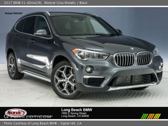 2017 BMW X1 sDrive28i in Mineral Grey Metallic