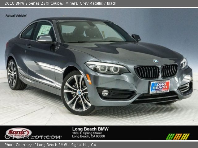 2018 BMW 2 Series 230i Coupe in Mineral Grey Metallic