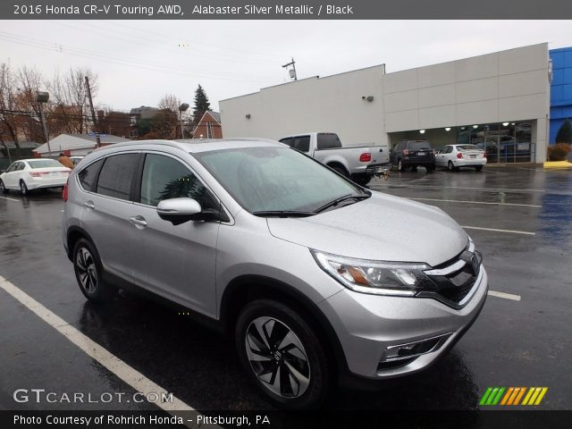 2016 Honda CR-V Touring AWD in Alabaster Silver Metallic