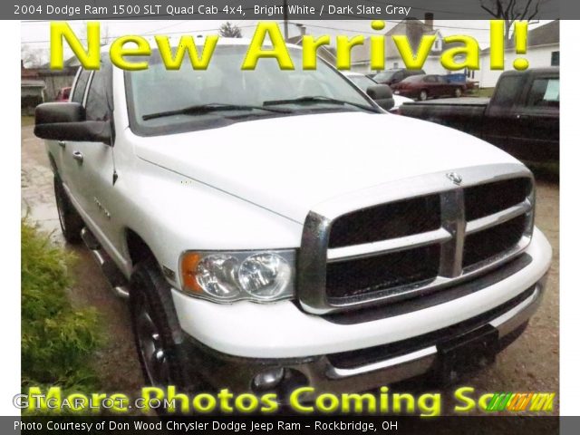 2004 Dodge Ram 1500 SLT Quad Cab 4x4 in Bright White