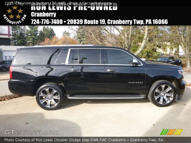 2015 Chevrolet Suburban LTZ 4WD in Black