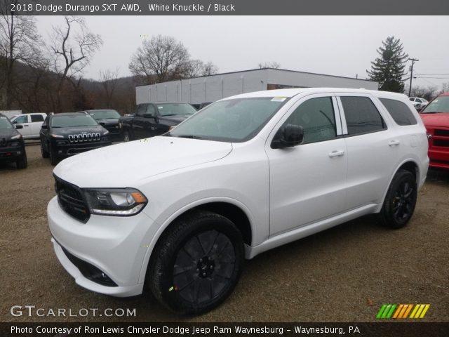 2018 Dodge Durango SXT AWD in White Knuckle