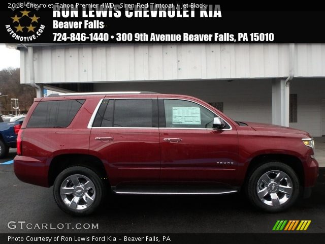 2018 Chevrolet Tahoe Premier 4WD in Siren Red Tintcoat