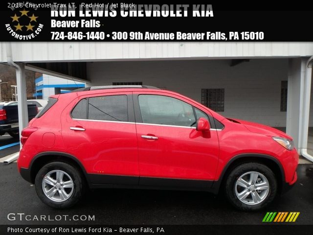 2018 Chevrolet Trax LT in Red Hot