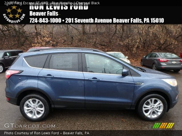 2018 Ford Escape SE 4WD in Blue Metallic