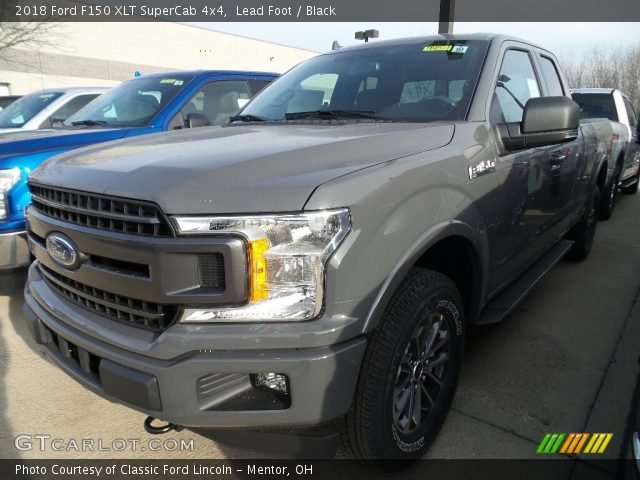 2018 Ford F150 XLT SuperCab 4x4 in Lead Foot