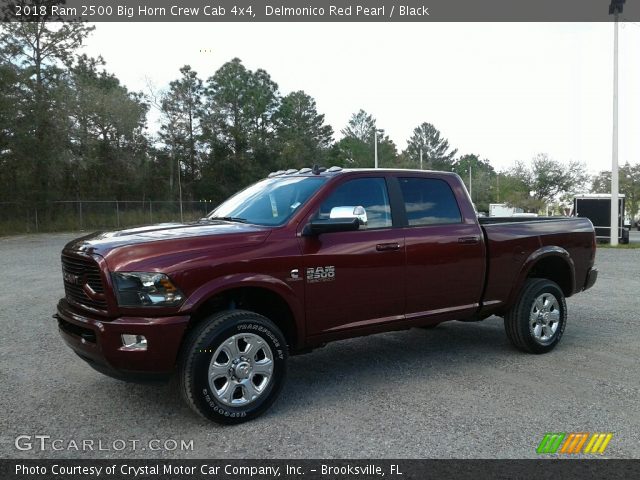 2018 Ram 2500 Big Horn Crew Cab 4x4 in Delmonico Red Pearl