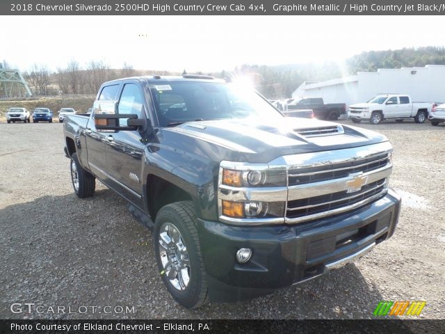 2018 Chevrolet Silverado 2500HD High Country Crew Cab 4x4 in Graphite Metallic