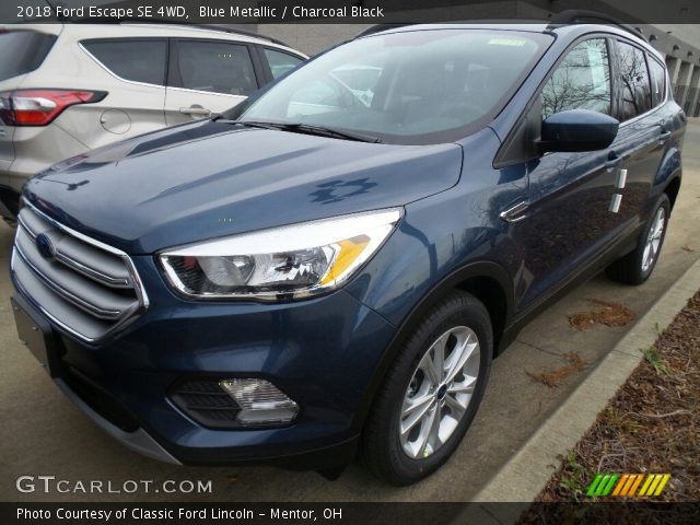 2018 Ford Escape SE 4WD in Blue Metallic