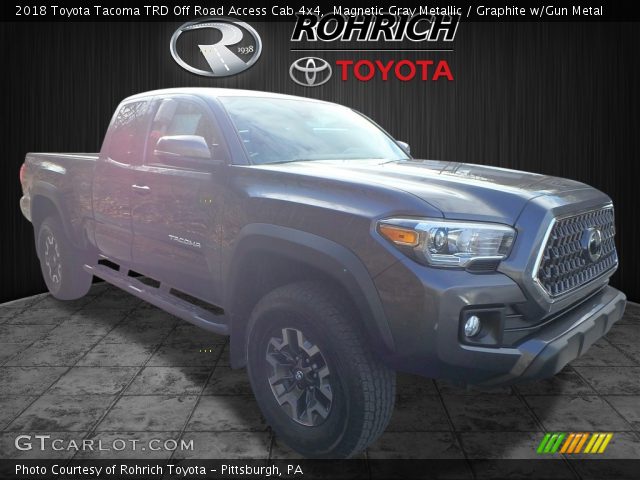 2018 Toyota Tacoma TRD Off Road Access Cab 4x4 in Magnetic Gray Metallic