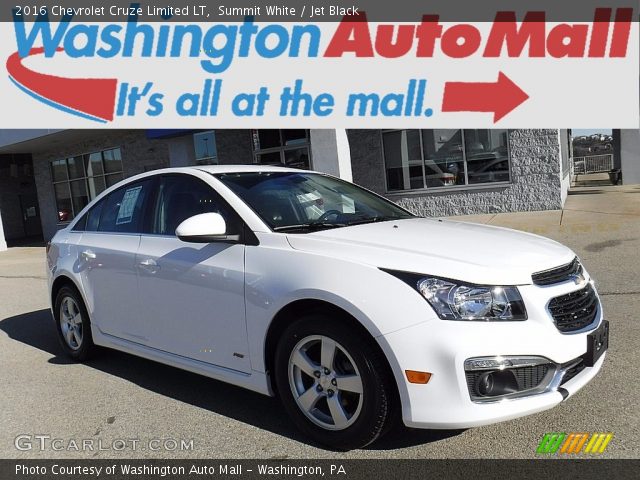 2016 Chevrolet Cruze Limited LT in Summit White