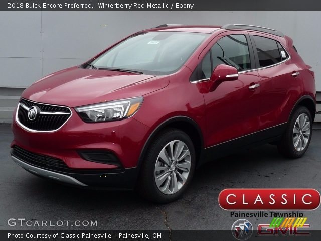 2018 Buick Encore Preferred in Winterberry Red Metallic