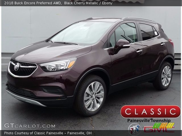 2018 Buick Encore Preferred AWD in Black Cherry Metallic
