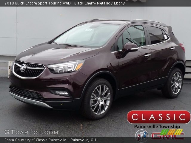 2018 Buick Encore Sport Touring AWD in Black Cherry Metallic