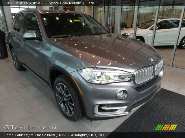2018 BMW X5 xDrive35i in Space Gray Metallic