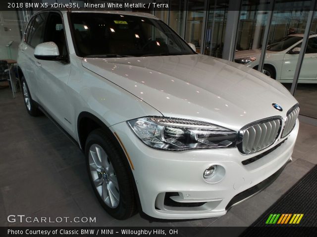2018 BMW X5 xDrive35i in Mineral White Metallic