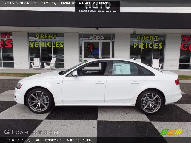 2016 Audi A4 2.0T Premium in Glacier White Metallic