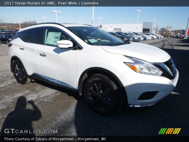 2017 Nissan Murano SV AWD in Pearl White