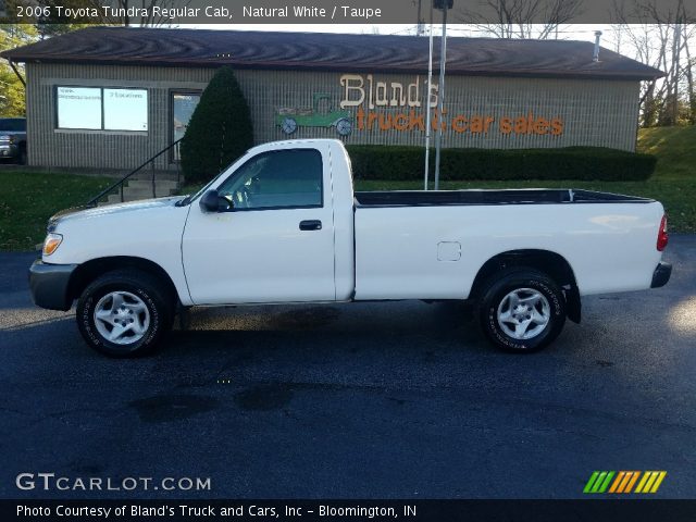 2006 Toyota Tundra Regular Cab in Natural White