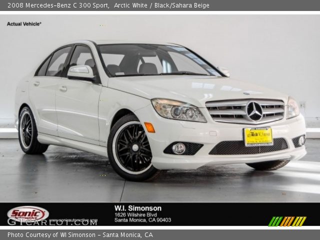 2008 Mercedes-Benz C 300 Sport in Arctic White