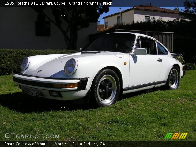 1985 Porsche 911 Carrera Coupe in Grand Prix White