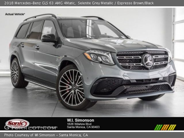 2018 Mercedes-Benz GLS 63 AMG 4Matic in Selenite Grey Metallic