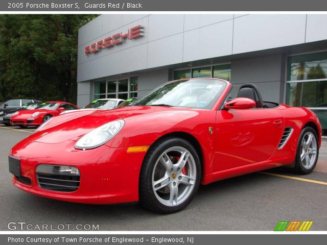 2005 Porsche Boxster S in Guards Red