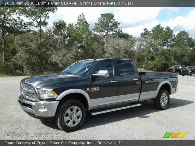 2018 Ram 3500 Laramie Crew Cab 4x4 in Granite Crystal Metallic