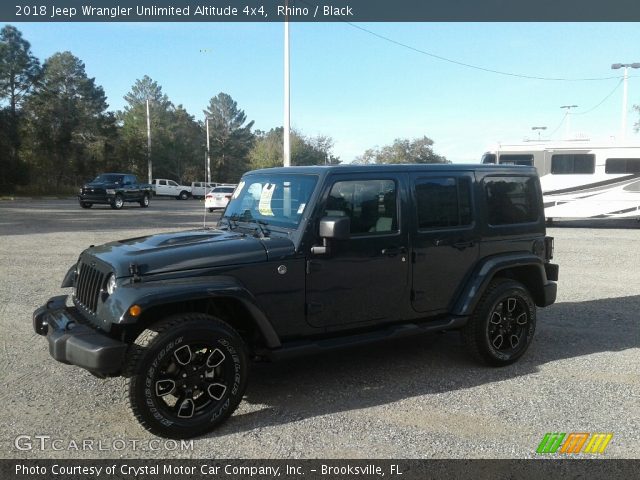 2018 Jeep Wrangler Unlimited Altitude 4x4 in Rhino