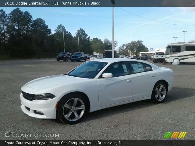 2018 Dodge Charger SXT Plus in White Knuckle