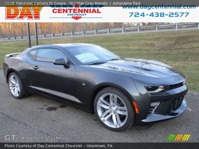 2018 Chevrolet Camaro SS Coupe in Nightfall Gray Metallic