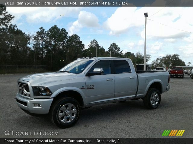 2018 Ram 2500 Big Horn Crew Cab 4x4 in Bright Silver Metallic