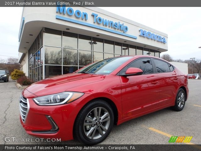 2017 Hyundai Elantra Value Edition in Red