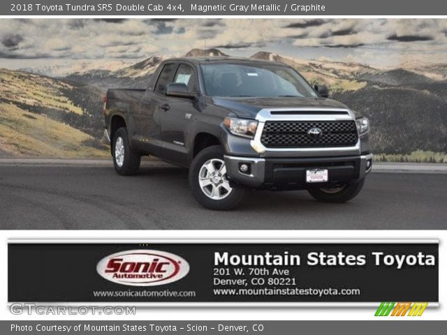 2018 Toyota Tundra SR5 Double Cab 4x4 in Magnetic Gray Metallic