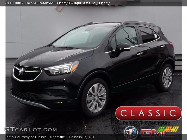 2018 Buick Encore Preferred in Ebony Twilight Metallic