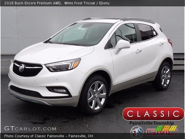 2018 Buick Encore Premium AWD in White Frost Tricoat